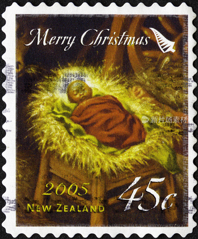 新西兰的老式邮票