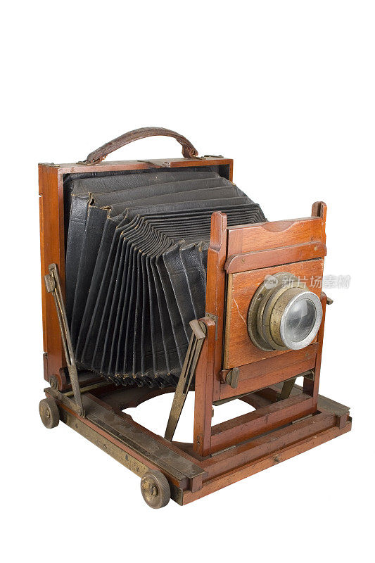 古董波纹管相机