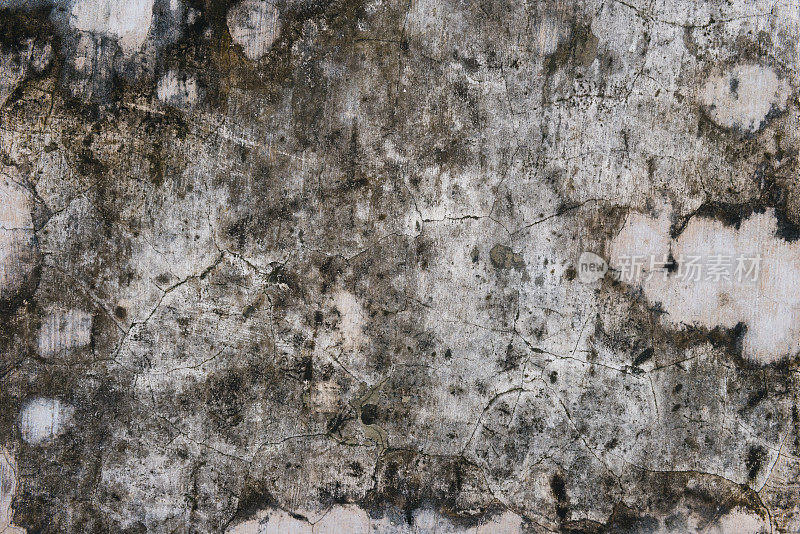 背景:印度尼西亚爪哇岛日惹的混凝土旧墙纹理