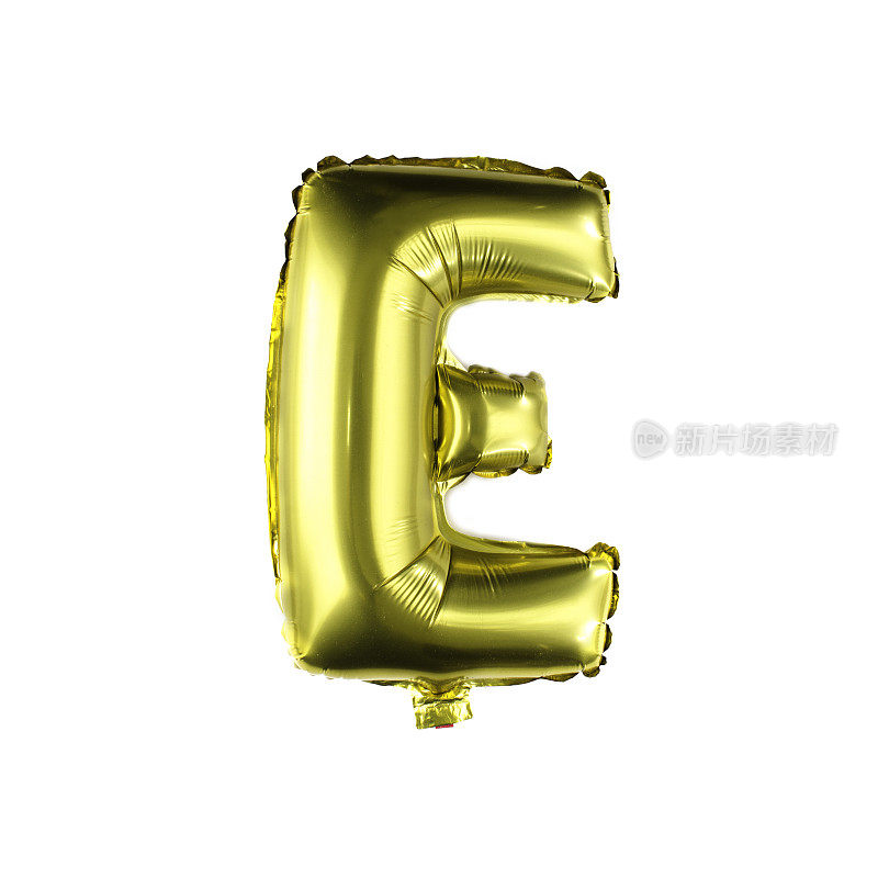 大写字母E铝箔气球字母表