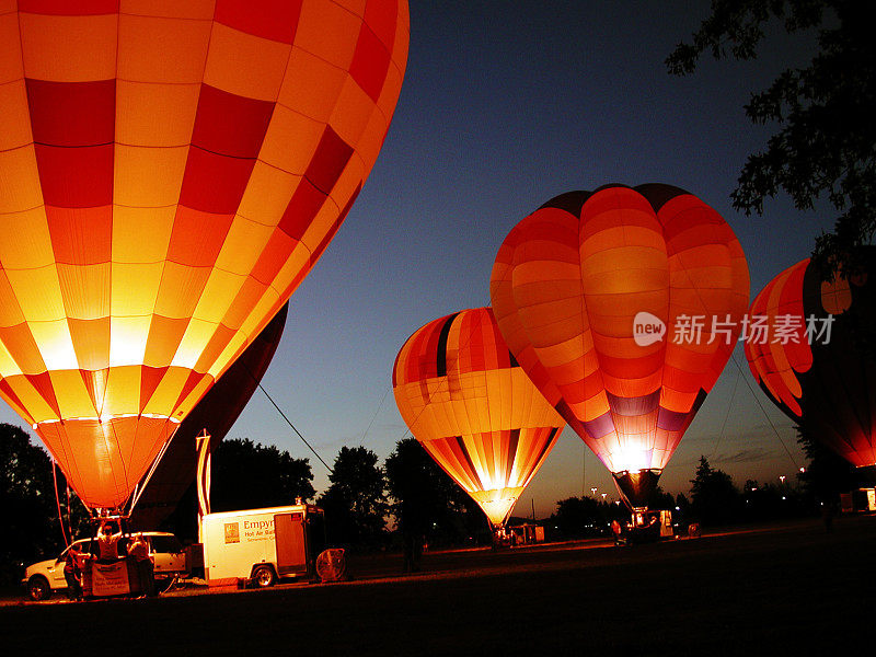 夜气球展(最后一场)