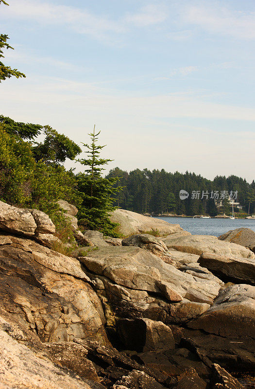 美丽的新英格兰海岸