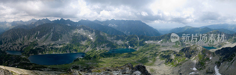 塔特拉山全景