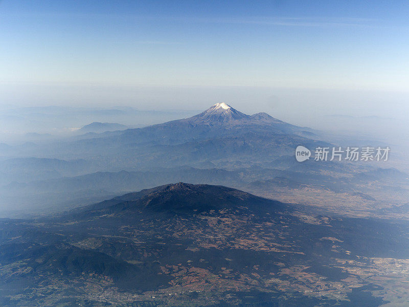 墨西哥的奥里萨巴火山