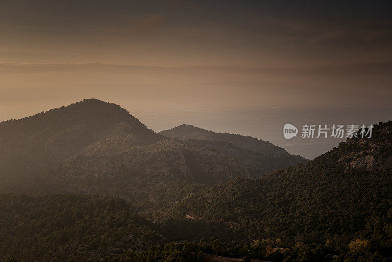 西班牙，马略卡，索勒，特拉蒙塔纳