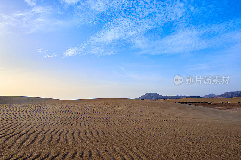 科拉雷霍沙丘涟漪，富埃特文图拉地标