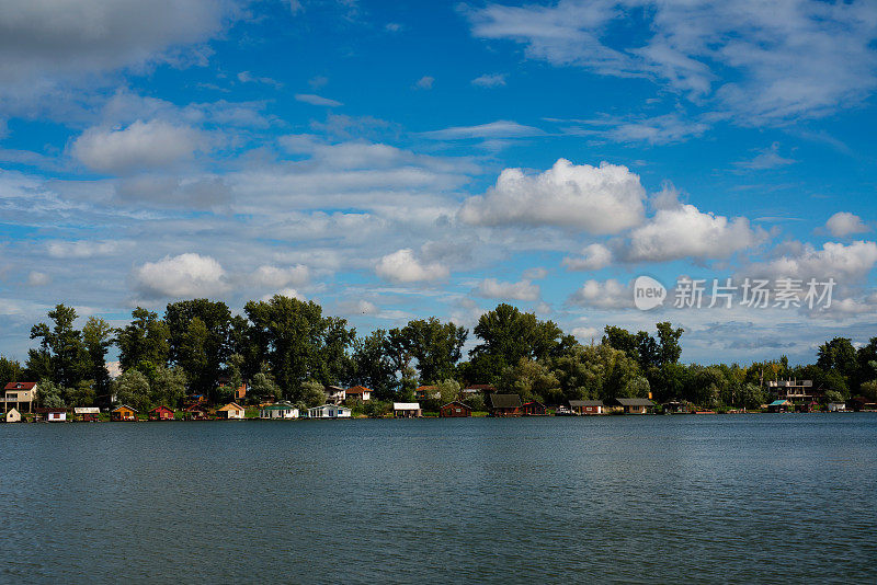 河流景观萨瓦河贝尔格莱德