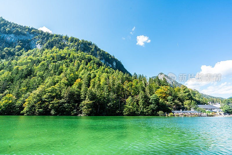 美景Königssee，巴伐利亚