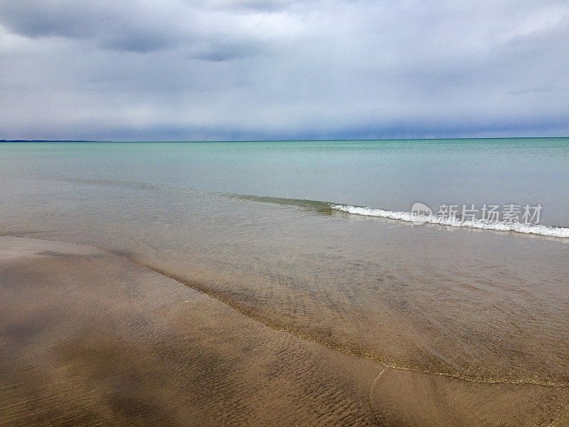 海滩风景-五大湖