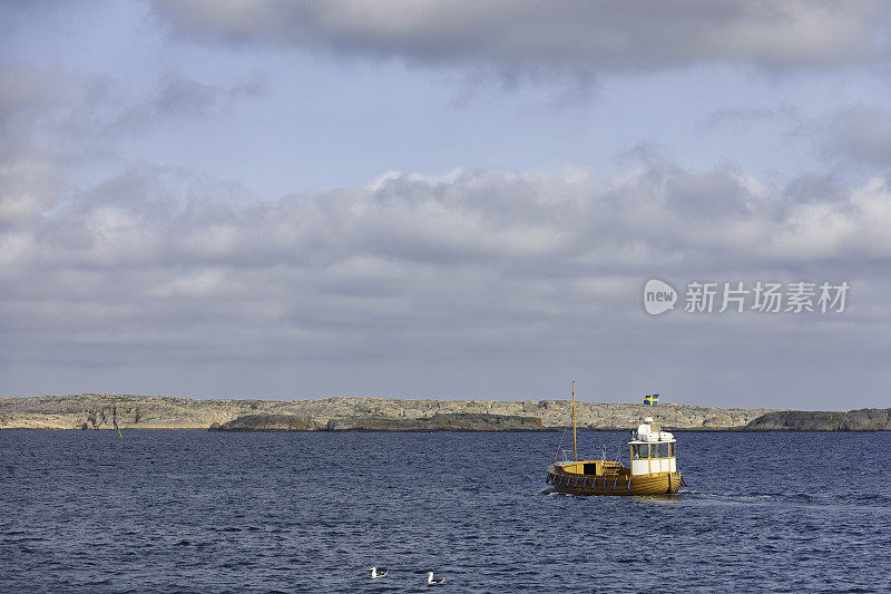 驶往Bohuslän海域的船