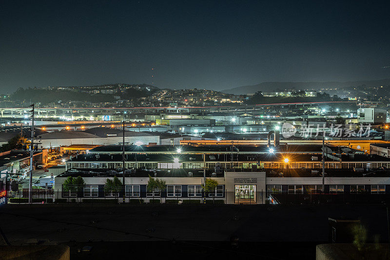 旧金山夜景