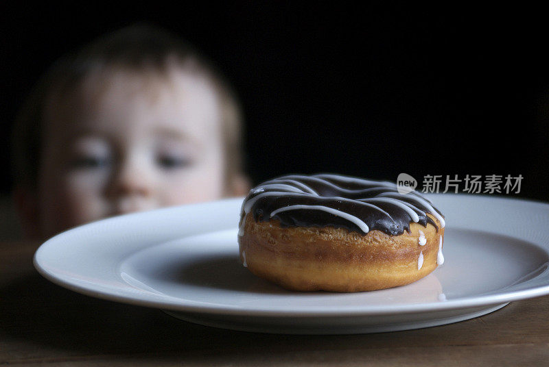 我能看到甜甜圈!