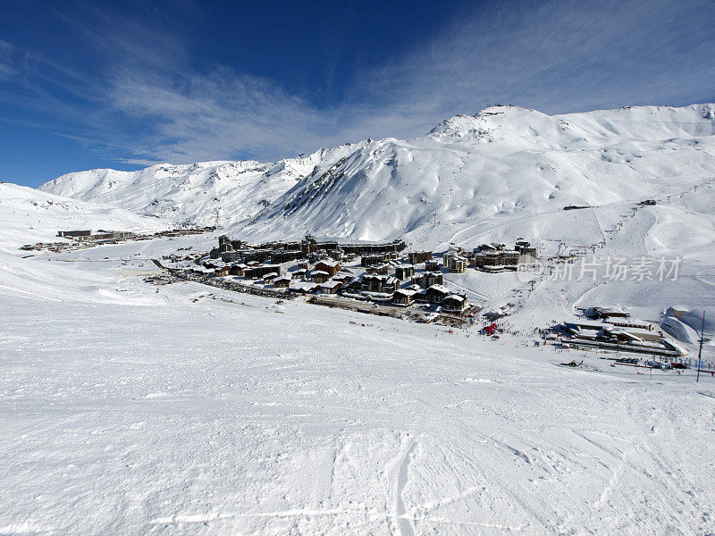 Tignes滑雪胜地