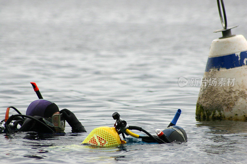 Scuba潜水者