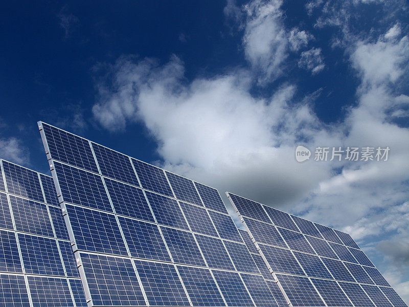 太阳能电池板绿色能源