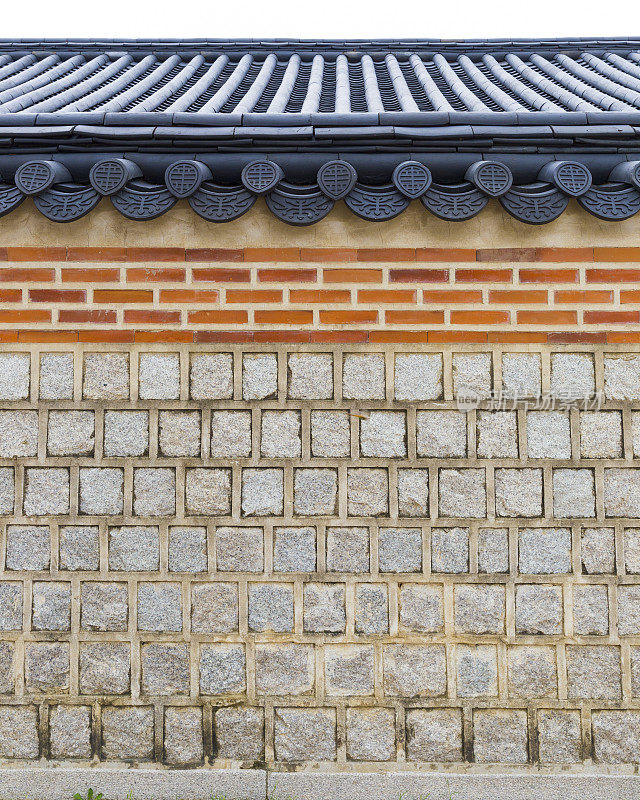 京福宫的砖墙