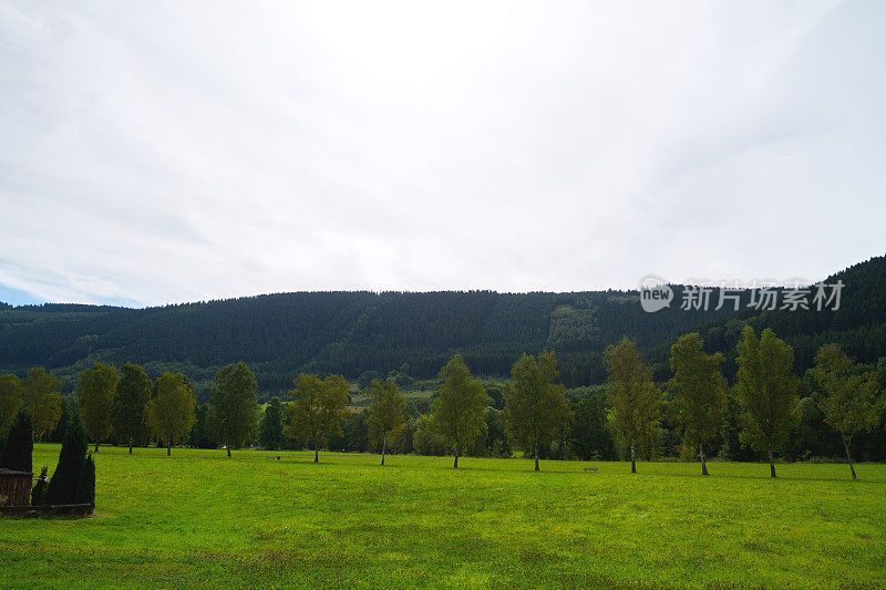 Sauerland萨尔豪森周围的风景