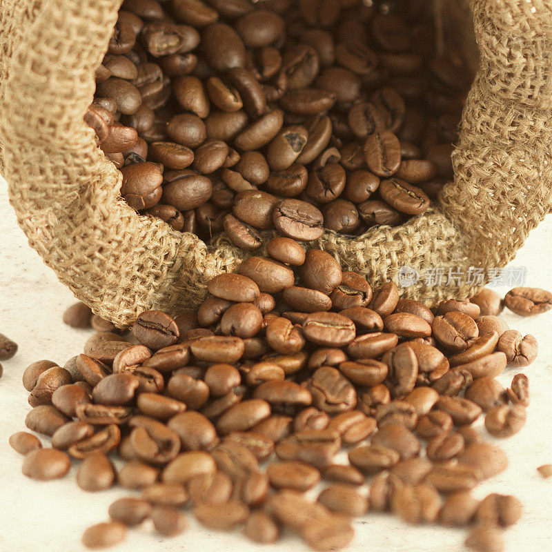袋装咖啡豆