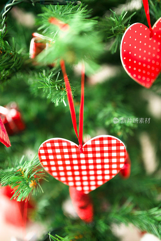 心形圣诞树装饰