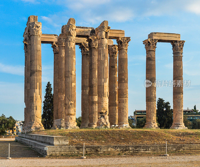 奥林匹亚宙斯神庙-希腊雅典