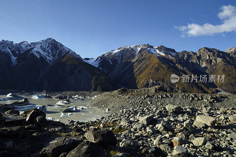 塔斯曼湖和库克山国家公园