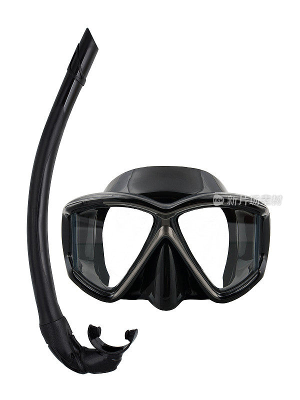潜水面罩和通气管