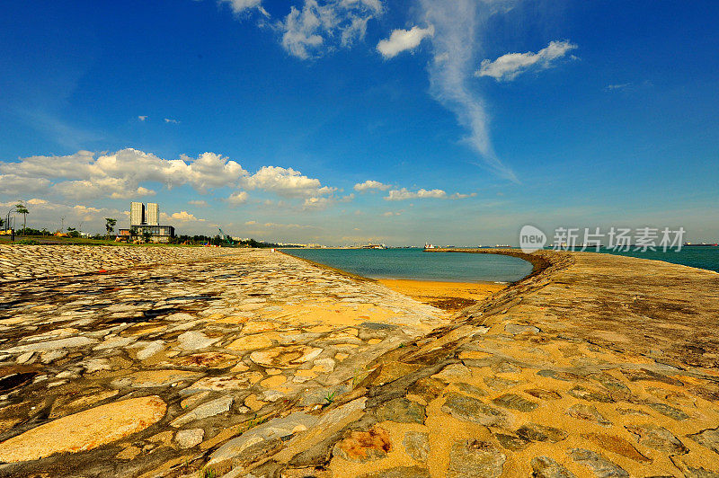 滨海堤坝,新加坡