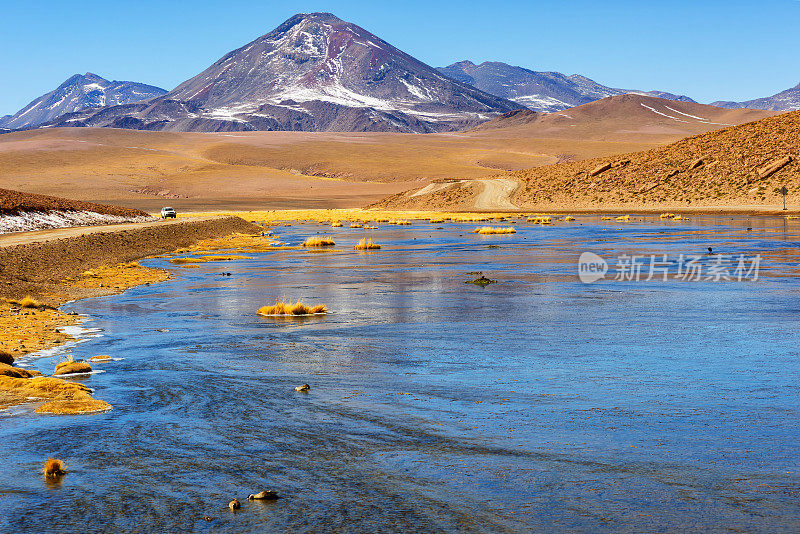 普塔纳火山-安第斯山脉-阿塔卡马沙漠-智利-安第斯高地