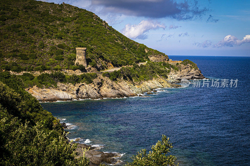 洛索塔，位于法国科西嘉岛科斯角东海岸的一座热那亚塔