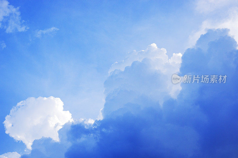 暴风雨的cloudscape