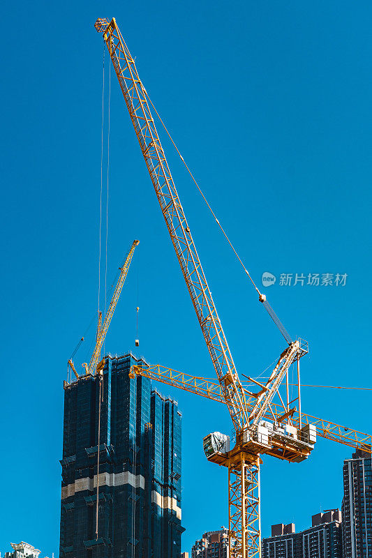 香港的建筑工地