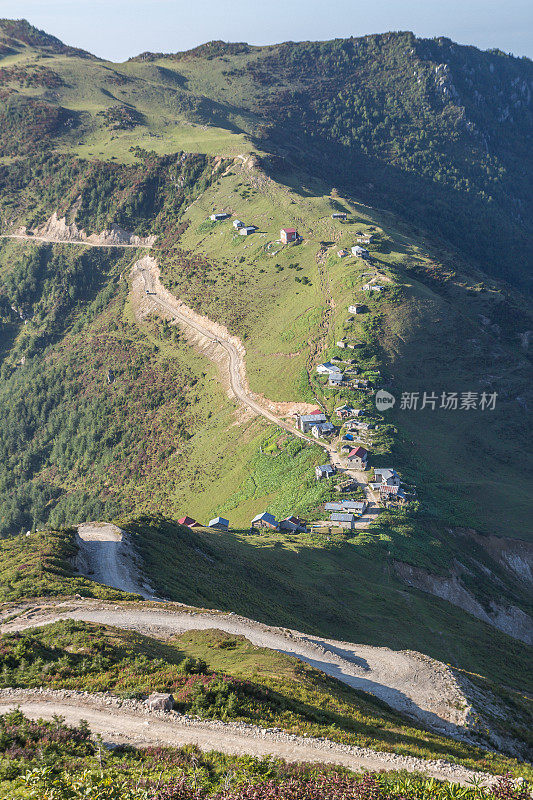 Koçdüzü高原的景色