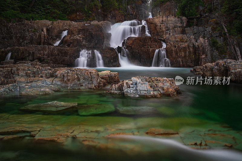 迈拉瀑布位于斯特拉斯科纳省公园