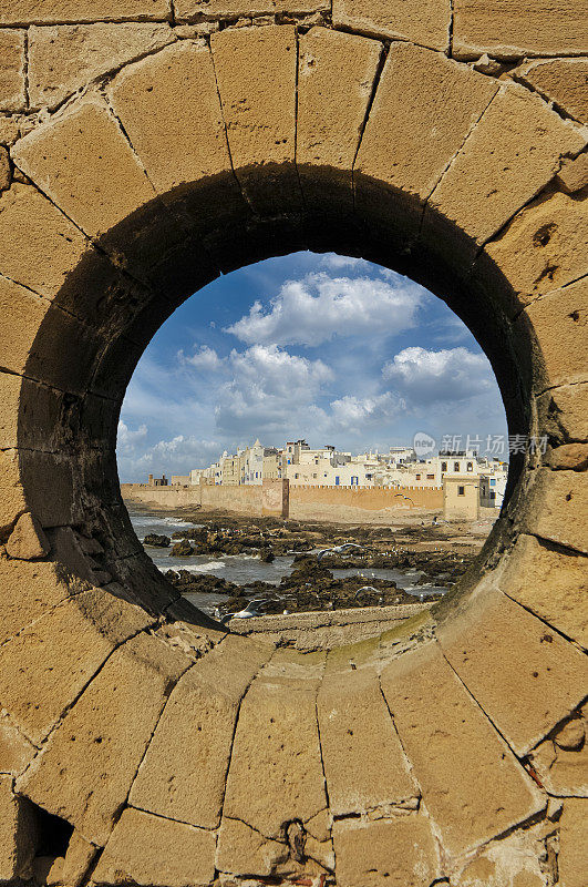 摩洛哥的Essaouira城堡