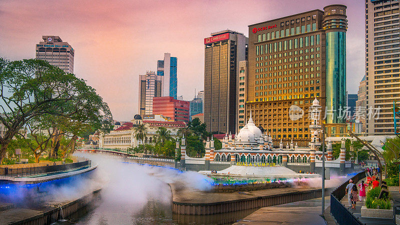 马来西亚，吉隆坡cityscape