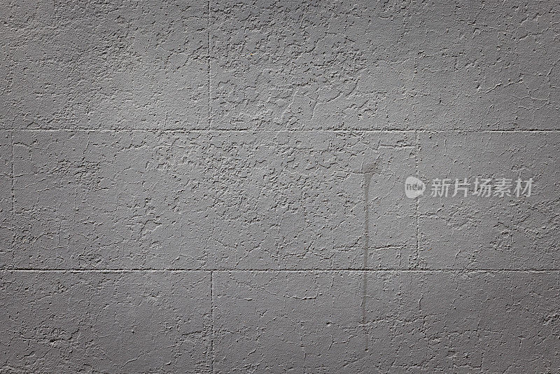 部分有纹理的灰色粉刷混凝土墙