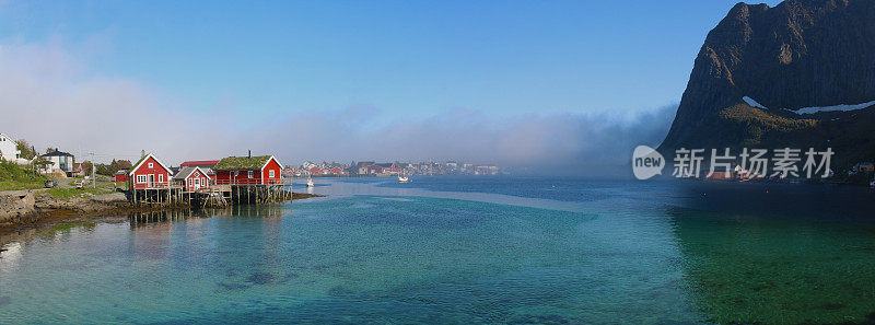 挪威罗浮敦的迷雾