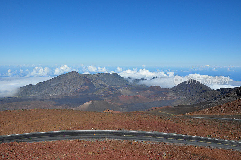 哈雷阿卡拉火山口-毛伊岛，夏威夷