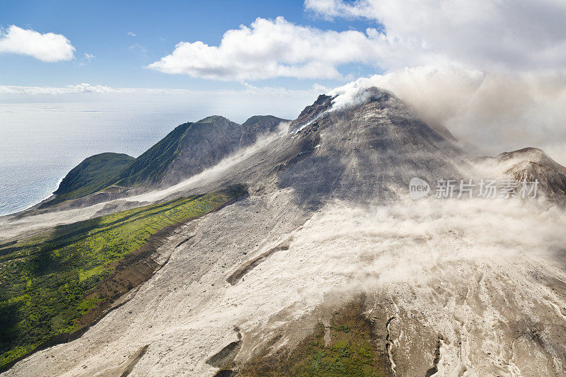 苏弗里埃火山，蒙特塞拉特