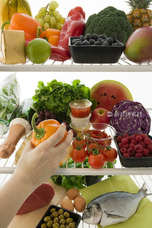 从冰箱里选择健康的食物