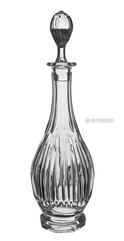 水晶花瓶,瓶