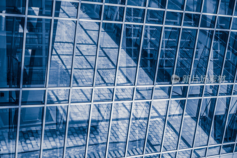 城市办公建筑玻璃墙