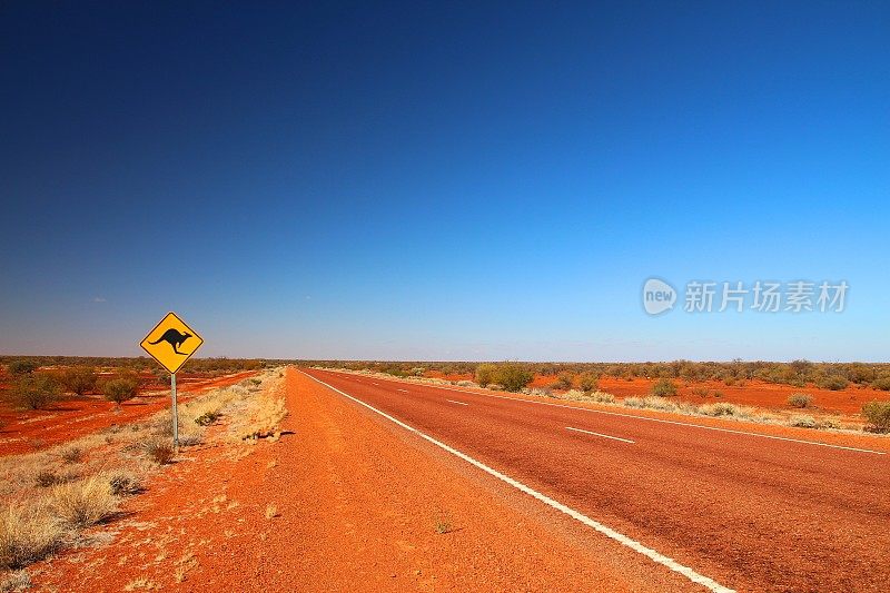 高速公路上的澳大利亚路标
