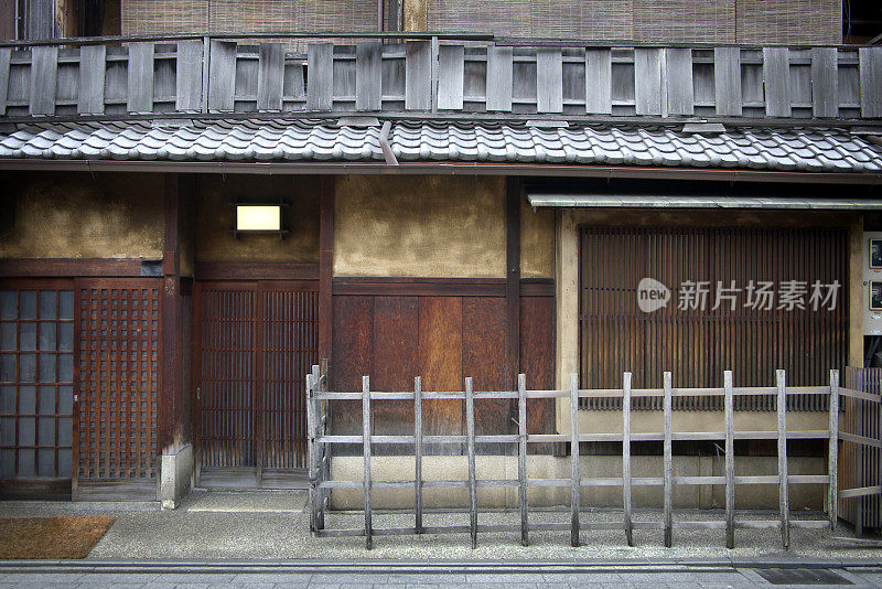 住宅立面日本京都