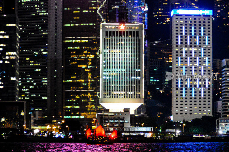 香港城市夜景