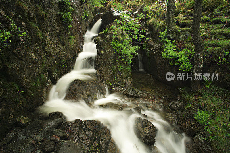 下降的水