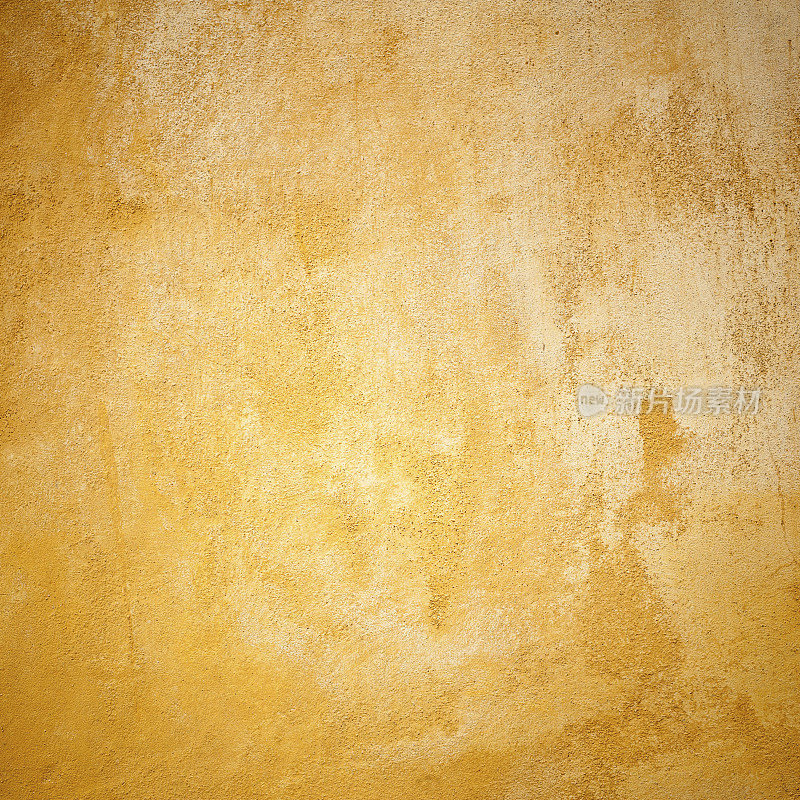 垃圾黄色墙壁纹理