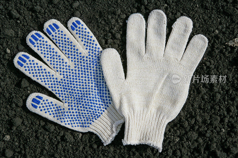 花园的工作手套
