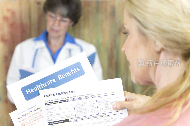 开放注册医疗保健表格和医生。