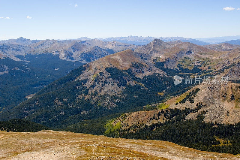 科罗拉多耶鲁山的风景